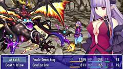 female demon king gets revenge 😈