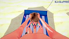 Marlene y Melodia corrida intensa en POV