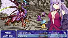 female demon king gets revenge 😈