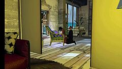 Sneaking for a quick romp at my BFF's wedding got me caught