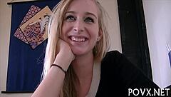 Can petite Brynn Tyler handle rough POV blowjob and hardcore teen pussy action? Watch her seduction unfold.