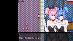 watch mika and maki face sitting in hentai game