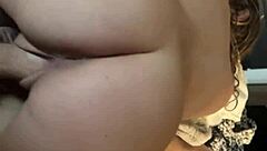 Damn, watch pawg teen Bailey ride me in morning POV!