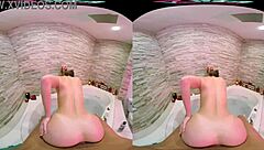 Vrhush Katie Kush gets her tight ass creampied in anal doggystyle