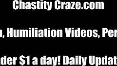 Only we can unlock your chastity device and tease you to the edge.