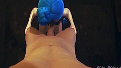 League of Legends Hentai 3D with Jinx Giving a Wild POV Blowjob Uncensored. Japanese Anime Game Porn at Its Best.