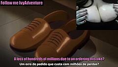 Himawari Wa Yoru Ni Saku Hentai With Ivyadventure in Cosplay Action