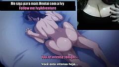 Himawari Wa Yoru Ni Saku Hentai With Ivyadventure in Cosplay Action