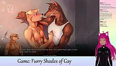 Vtuber 루드네코가 털북숭이 게이 섀도스 오브 게이 1부 플레이