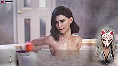 ms denvers - ep 14 caught peeping on a sexy milf bathing