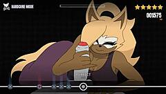 Beatbanger med overraskende furry gjester i intens knulleaksjon