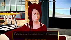 My New Family Shows Off Big Tits in Homemade Clip