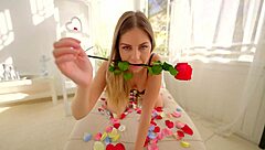 hey, solo glass dildo fuck for boyfriend promo 😘