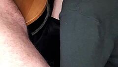 Она тайно сосет член, глотает все, и я кончаю как зверь!!