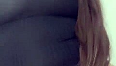 Alone at home, banging her hard for the boss’s special request, part 1