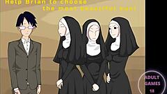 Secret society unfolds wild tales in animated hentai game