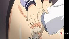 Pervy Teacher Blackmails Campus Lesbians in Uncensored Hentai Action