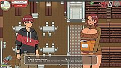 Spooky Milk Life Taboo Hentai Game Pornplay Ep 19 Nerdy Girl Public Handjob In The Library