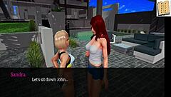 MILF gets fucked by big cock in family scene