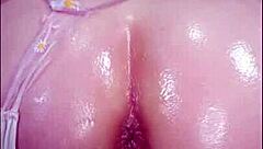 How long can you last watching this thick PAWG ride a huge dildo to climax?!