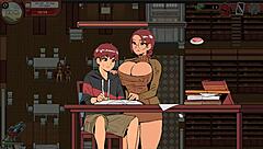 Spooky Milk Life Taboo Hentai Game Pornplay Ep 19 Nerdy Girl Public Handjob In The Library