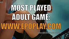 Persistent evil intermezzo with blowjob and monster in hentai anime