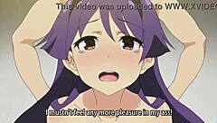 I try to do anal sex in this hentai anime