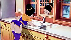 Chichi tersekat di dapur, nak tengok Dragon Ball Z ex 3 filem fantasi penuh?