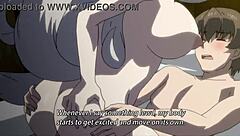 I try to do anal sex in this hentai anime