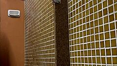 Hey, spying on that hung guy showering at the gym