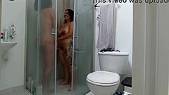 colombian teen 18+ fucks brunette neighbor in shower medellin with big tits