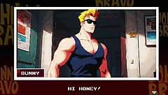 I suck Johnny's monster cock outdoors