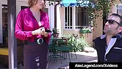 i can't resist banging client alex legend in sexy lingerie