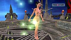 yo, check this animated 3d indian teen striking sexy poses everywhere!