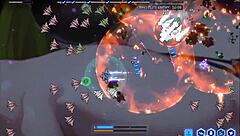 Check out giant naked space waifu in hentai game!