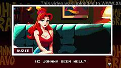 I suck Johnny's monster cock outdoors