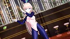 i'm watching this 3d cartoon anime hentai with toki