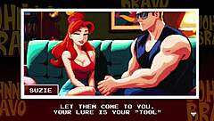 I suck Johnny's monster cock outdoors