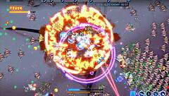 Check out giant naked space waifu in hentai game!