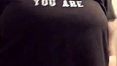 behind the scenes with your goddess amanda, curvy tits everywhere! 😍