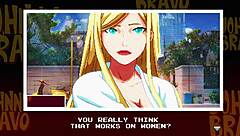 I suck Johnny's monster cock outdoors