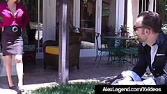 i can't resist banging client alex legend in sexy lingerie