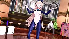 i'm watching this 3d cartoon anime hentai with toki