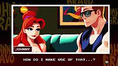 I suck Johnny's monster cock outdoors