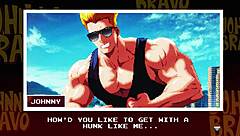 I suck Johnny's monster cock outdoors