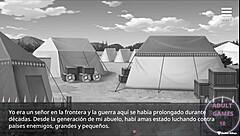 naked witch in sexual prison