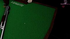 X roulette ends with huge tits and wild cumshot action