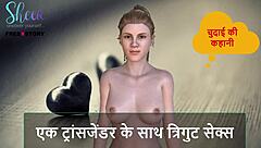 Hindi Audio Threesome Sex Story With Transgender