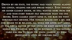 Dream Furry Yiff Date. Cartoon Big Tits Bent Over in 3D Action.