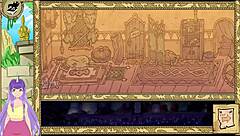 In Queen Trainer Part 1, Princess Jasmine explores her sexy adventures.